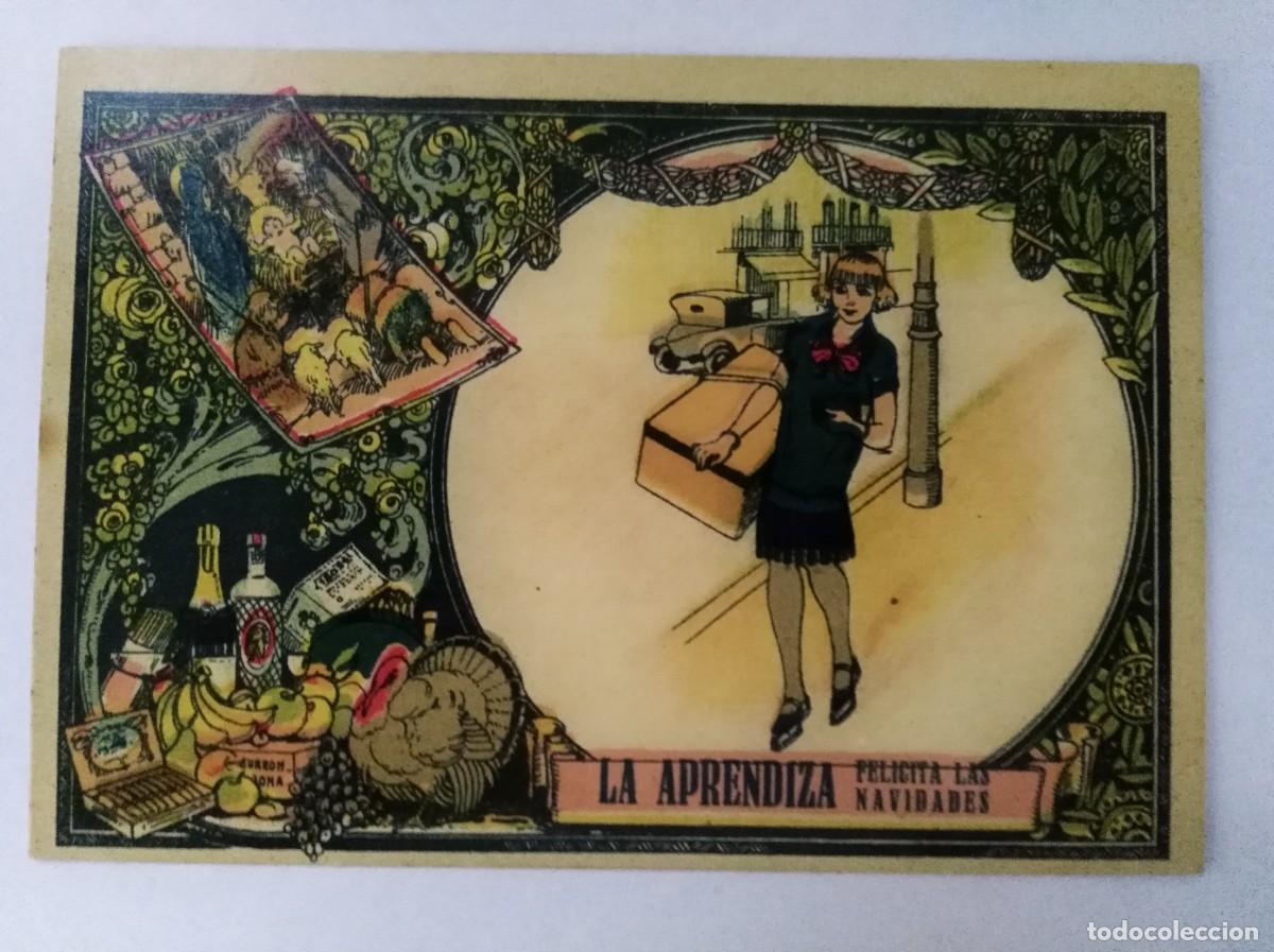 Postales: Aguinaldo Felicitacion.La Aprendiza Felicita Las Navidades