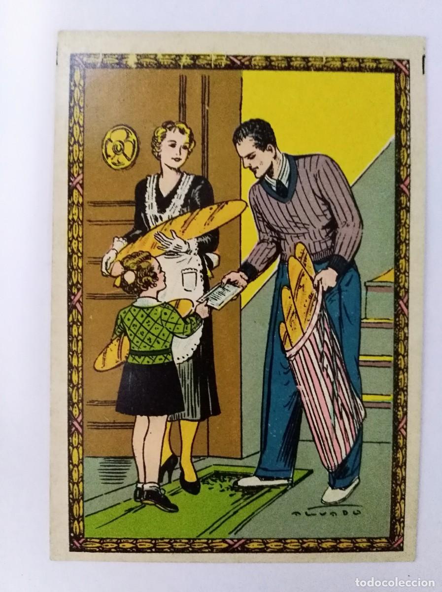 Postales: Aguinaldo Felicitacion.El Panadero Felicita Las Pascuas de Navidad