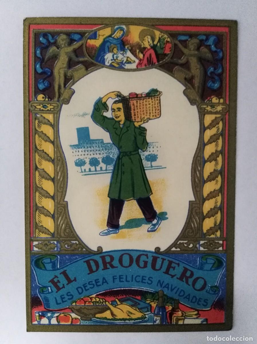 Postales: Aguinaldo Felicitacion.El Droguero Les Desea Felices Navidades