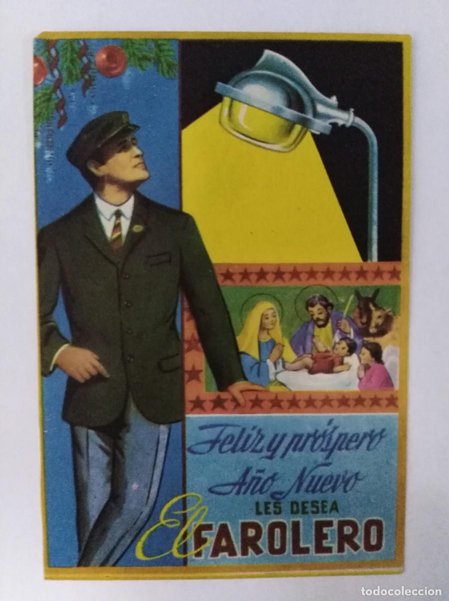 Postales: Aguinaldo Felicitacion.el Farolero Les Desea Feliz y prospero a&ntilde;o Nuevo