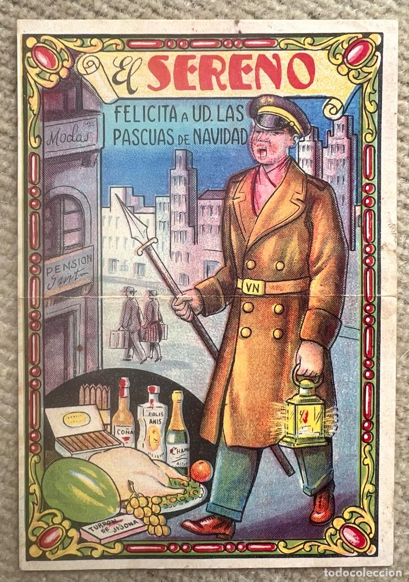 Postales: Felicitaci&oacute;n El Sereno Felicita a Ud. las Pascuas de Navidad