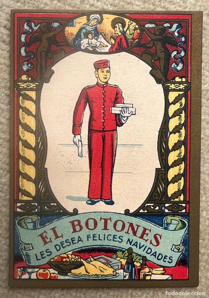Postales: Tarjeta Felicitaci&oacute;n El Botones les desea Felices Navidades