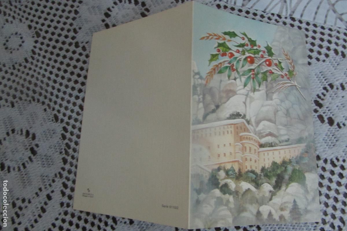 Postales: POSTAL NAVIDE&Ntilde;A SERIE 611/2 EDICROMO ESCRITA
