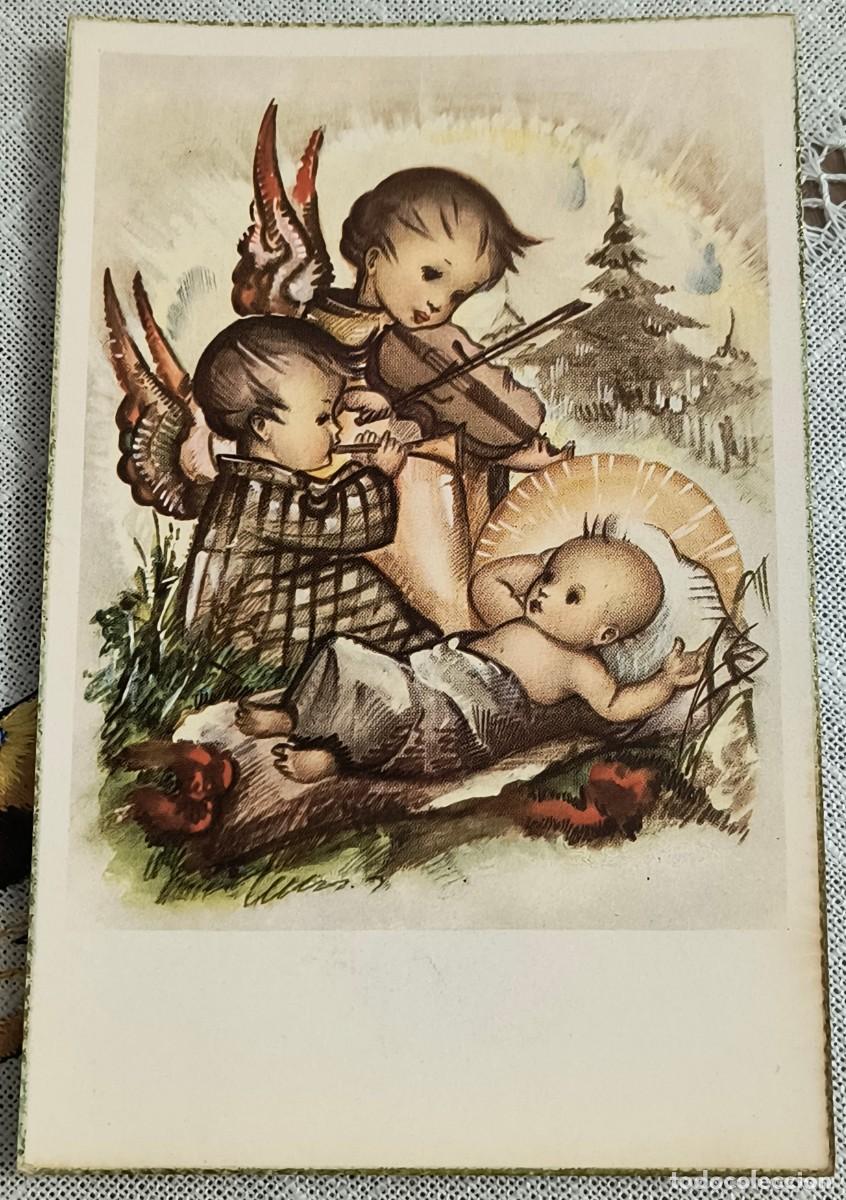 Postales: POSTAL NAVIDAD | ANGELITOS CON EL NI&Ntilde;O - SIN CIRCULAR