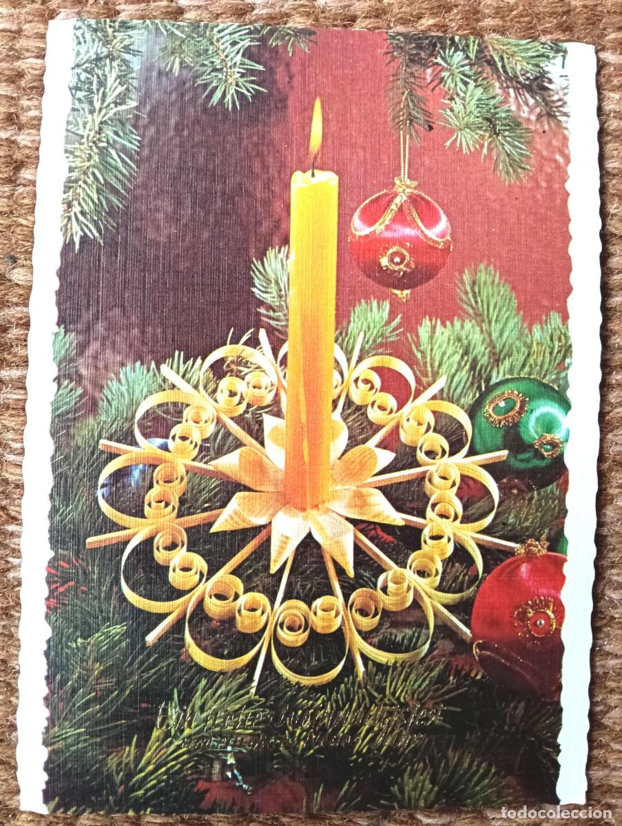 Postales: TARJETA DE NAVIDAD CIRCULADA DESDE ALEMANIA A ESPA&Ntilde;A EN 1971