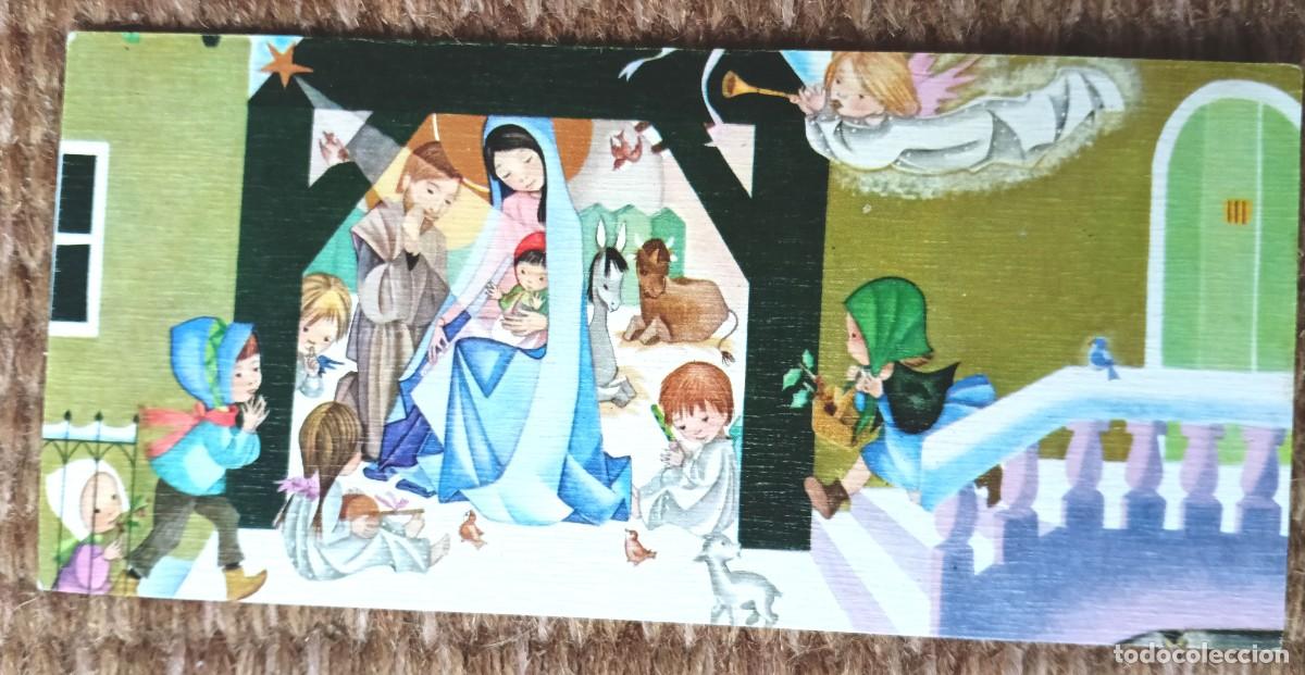 Cartoline: TARJETA DE NAVIDAD CON NACIMIENTO - BELEN
