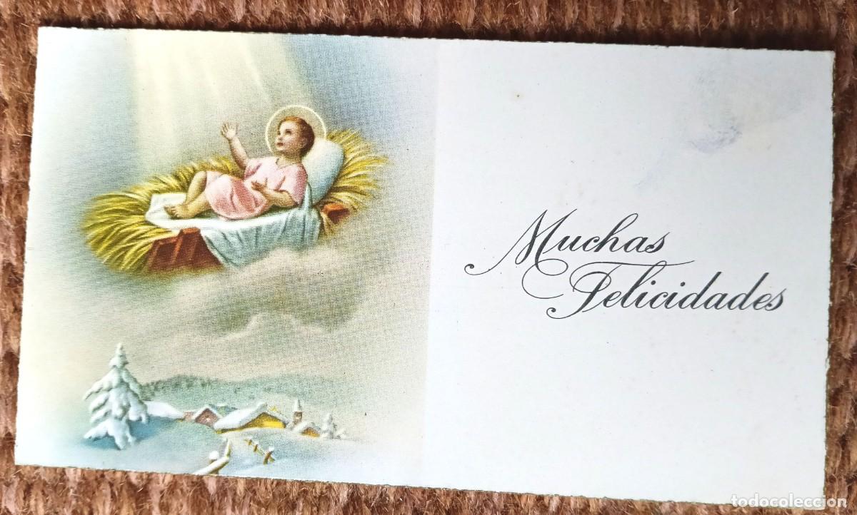 Postales: TARJETA DE NAVIDAD CON NACIMIENTO - BELEN
