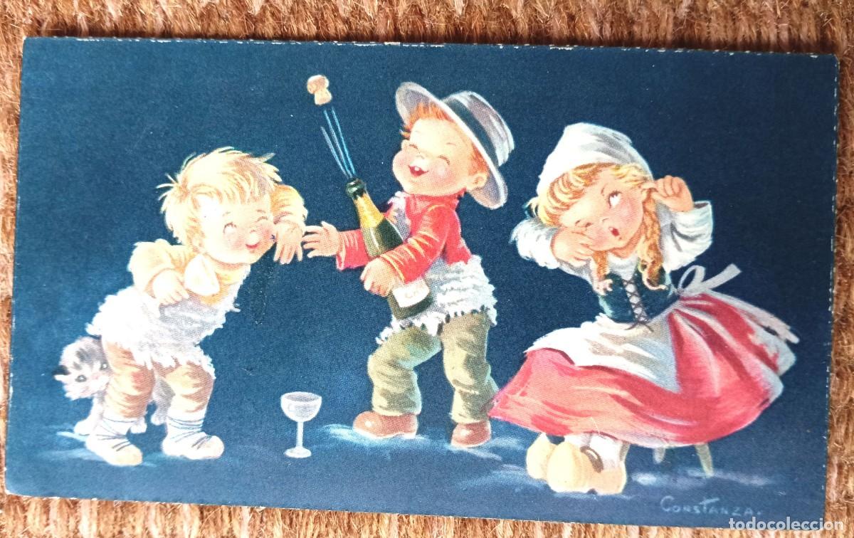 Postales: TARJETA DE NAVIDAD - ILUSTRACION CONSTANZA - Foto 1