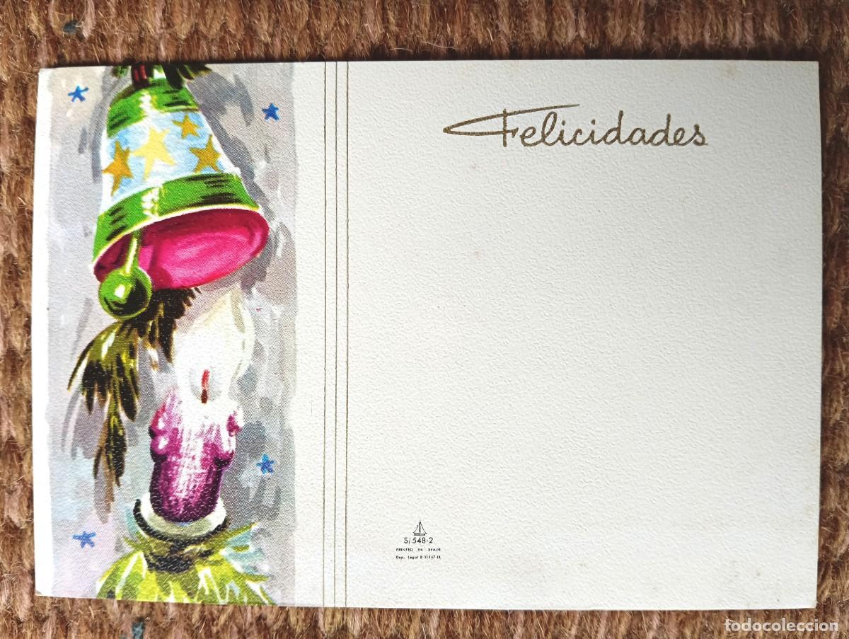 Postales: TARJETA DE NAVIDAD 1966