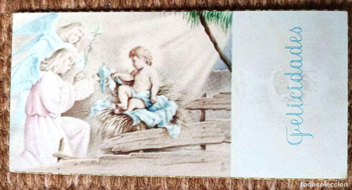 Postales: TARJETA DE NAVIDAD CON NACIMIENTO - BELEN