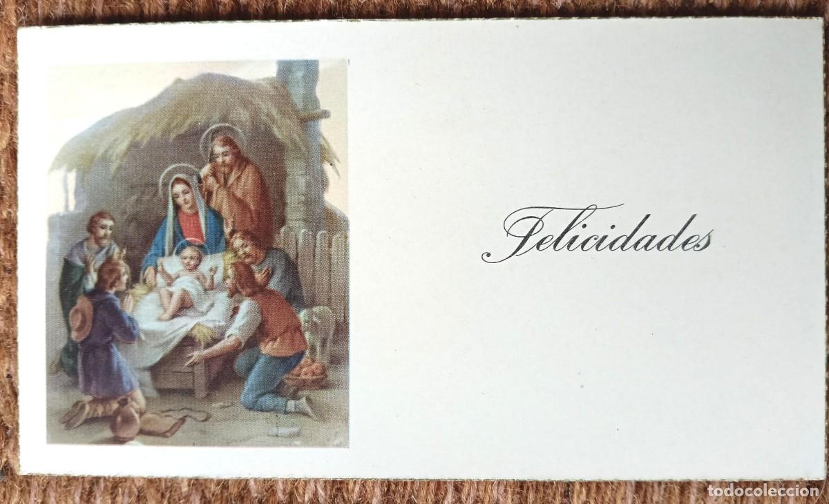 Postales: TARJETA DE NAVIDAD CON NACIMIENTO - BELEN