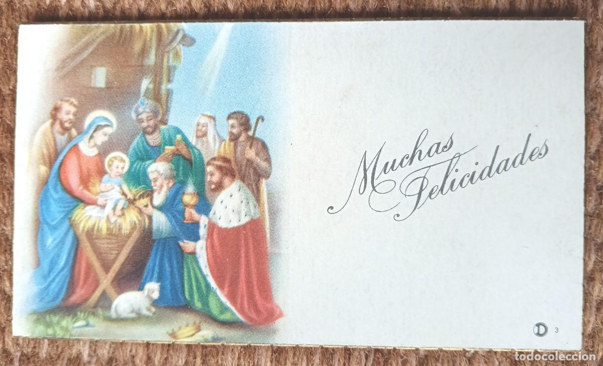 Postales: TARJETA DE NAVIDAD CON NACIMIENTO - BELEN