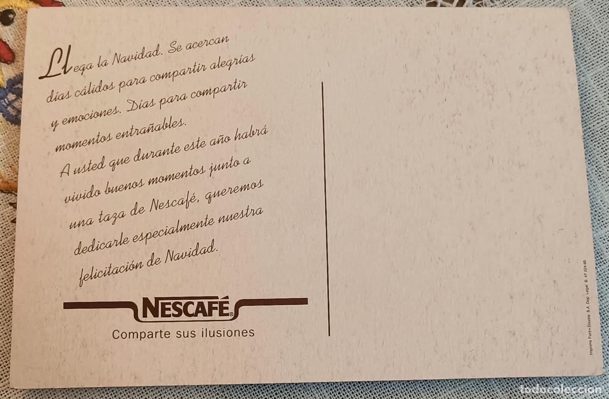 Postales: POSTAL | ESTRELLA DE NAVIDAD / NESCAF&Eacute; - Foto 2
