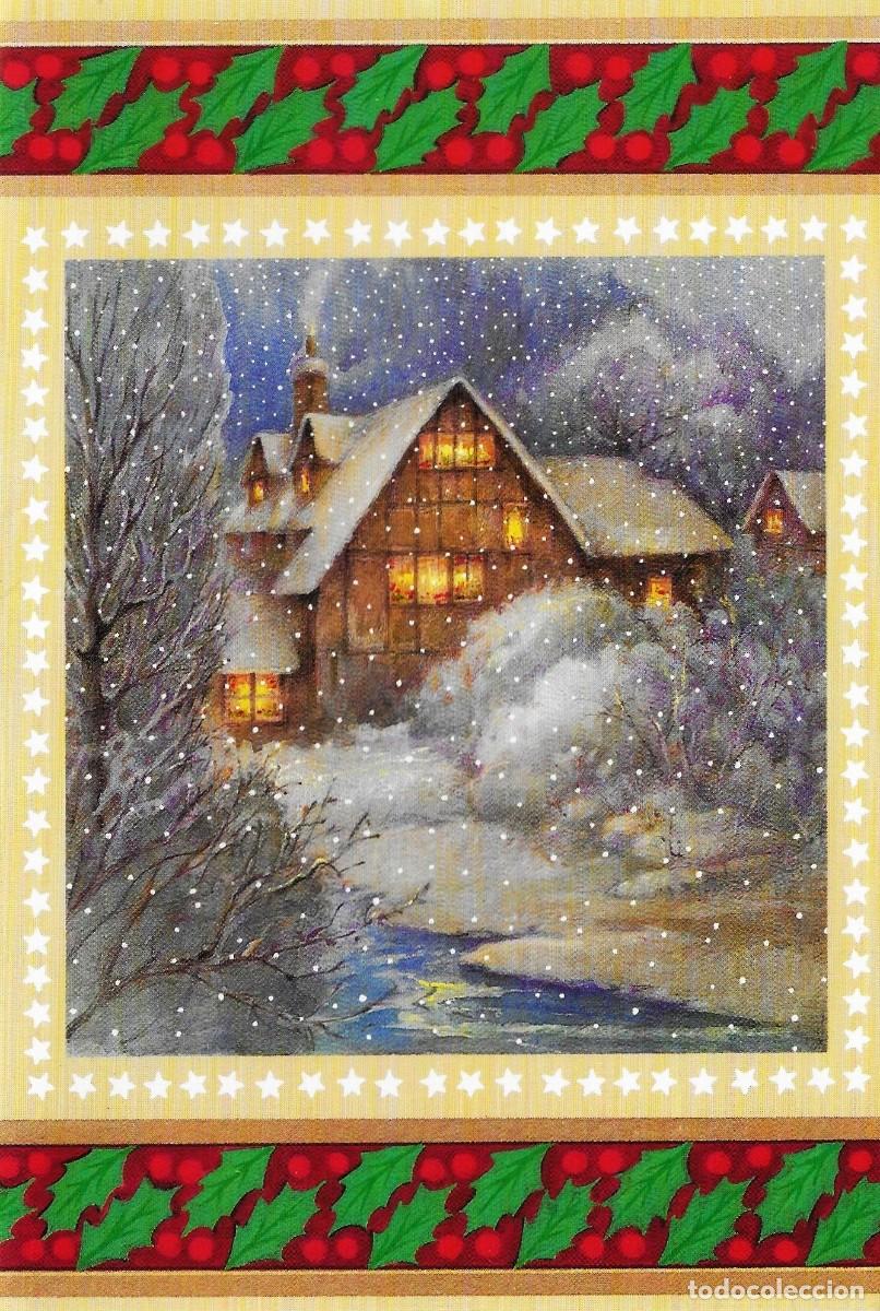 Postales: 7349P - EDIC. BUSQUETS 02.004.818-PRECIOSA POSTAL NAVIDE&Ntilde;A-DIPTICA 17X11,5 CM- LLOBET, JA?