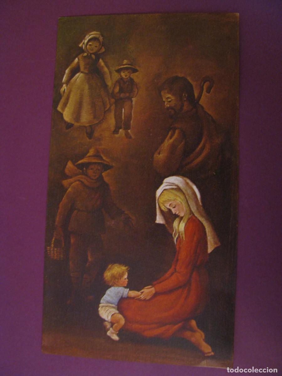 Postales: CROMO DIPTICA DE IL?. ORTIZ X626. 21X12 CM. ESCRITA 1974