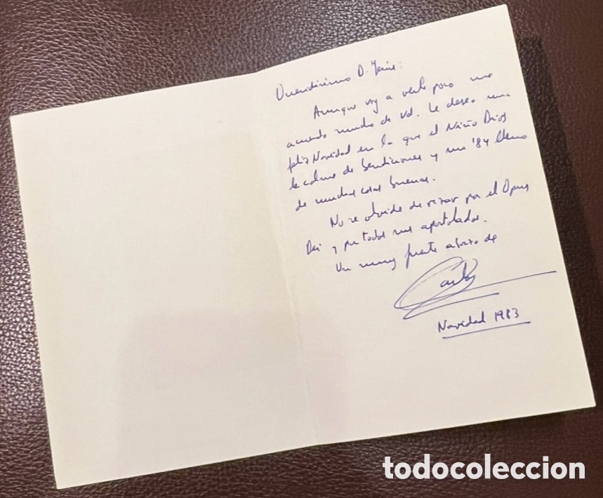 Postales: Postal de Navidad. 1983. - Foto 2