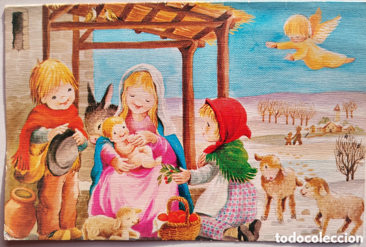 Postales: FELICITACI&Oacute;N NAVIDAD - NACIMIENTO BEL&Eacute;N