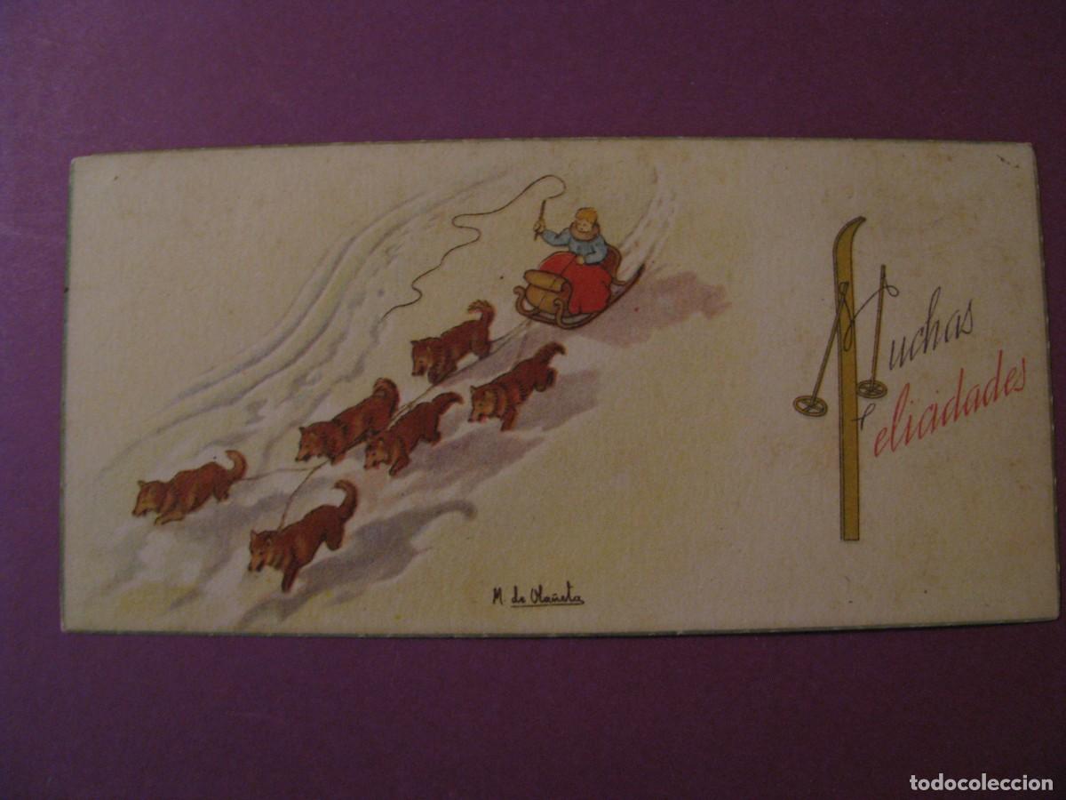 Postales: TARJETA POSTAL DE IL. M. DE OLA&Ntilde;ETA. 12,5X6 CM. SIN ESCRIBIR