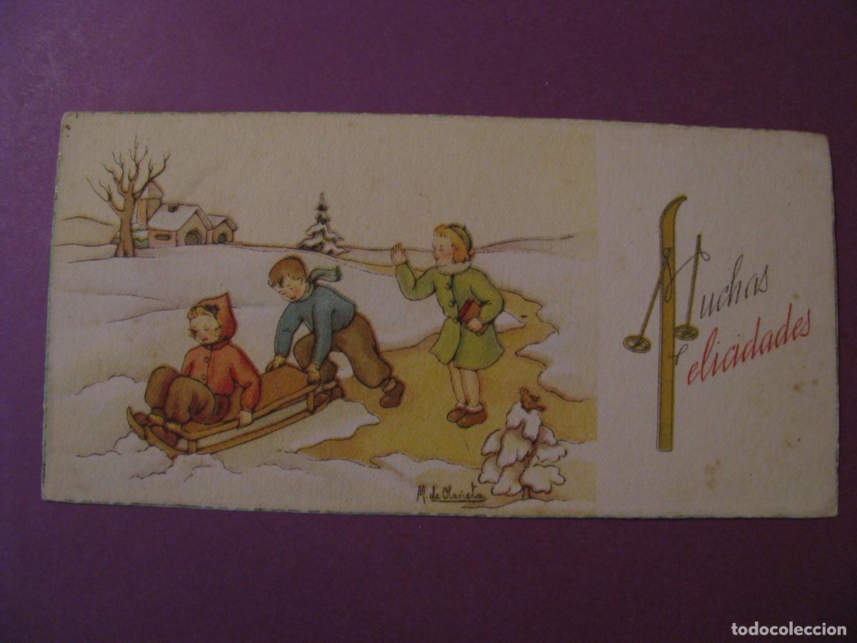 Postales: TARJETA POSTAL DE IL. M. DE OLA&Ntilde;ETA. 12,5X6 CM. SIN ESCRIBIR