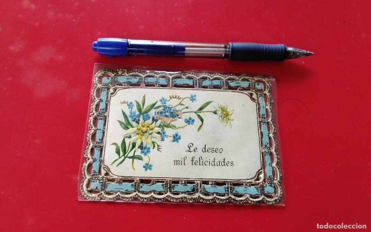 Postales: FELICITACION AGUINALDO ESTAMPADO MUY BONITODE LOS LECHEROS , VER FOTOS