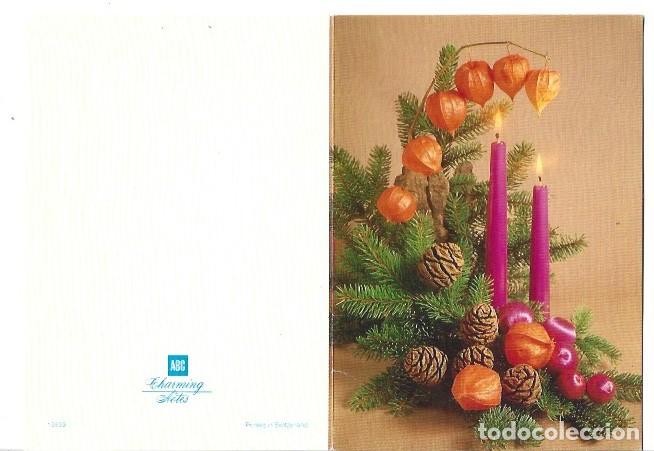 Postales: FELICITACION NAVIDE&Ntilde;A A DOBLE HOJA