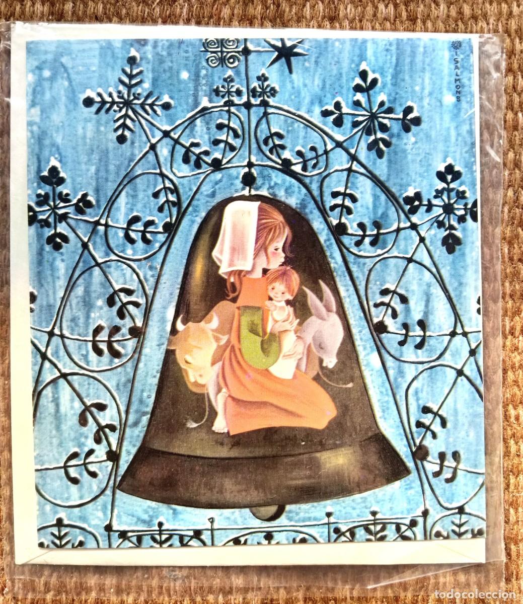 Postales: SALMONS - TARJETA DE NAVIDAD