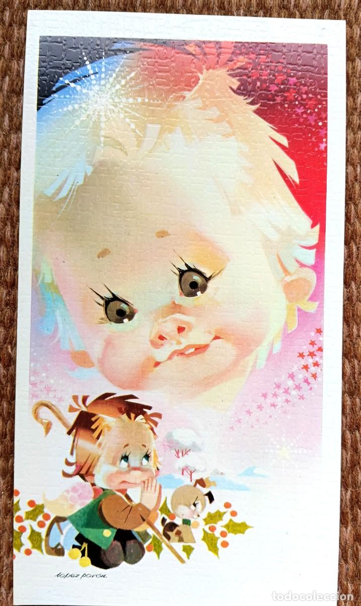 Postales: LOPEZ PAVON - TARJETA DE NAVIDAD SIN ESCRIBIR