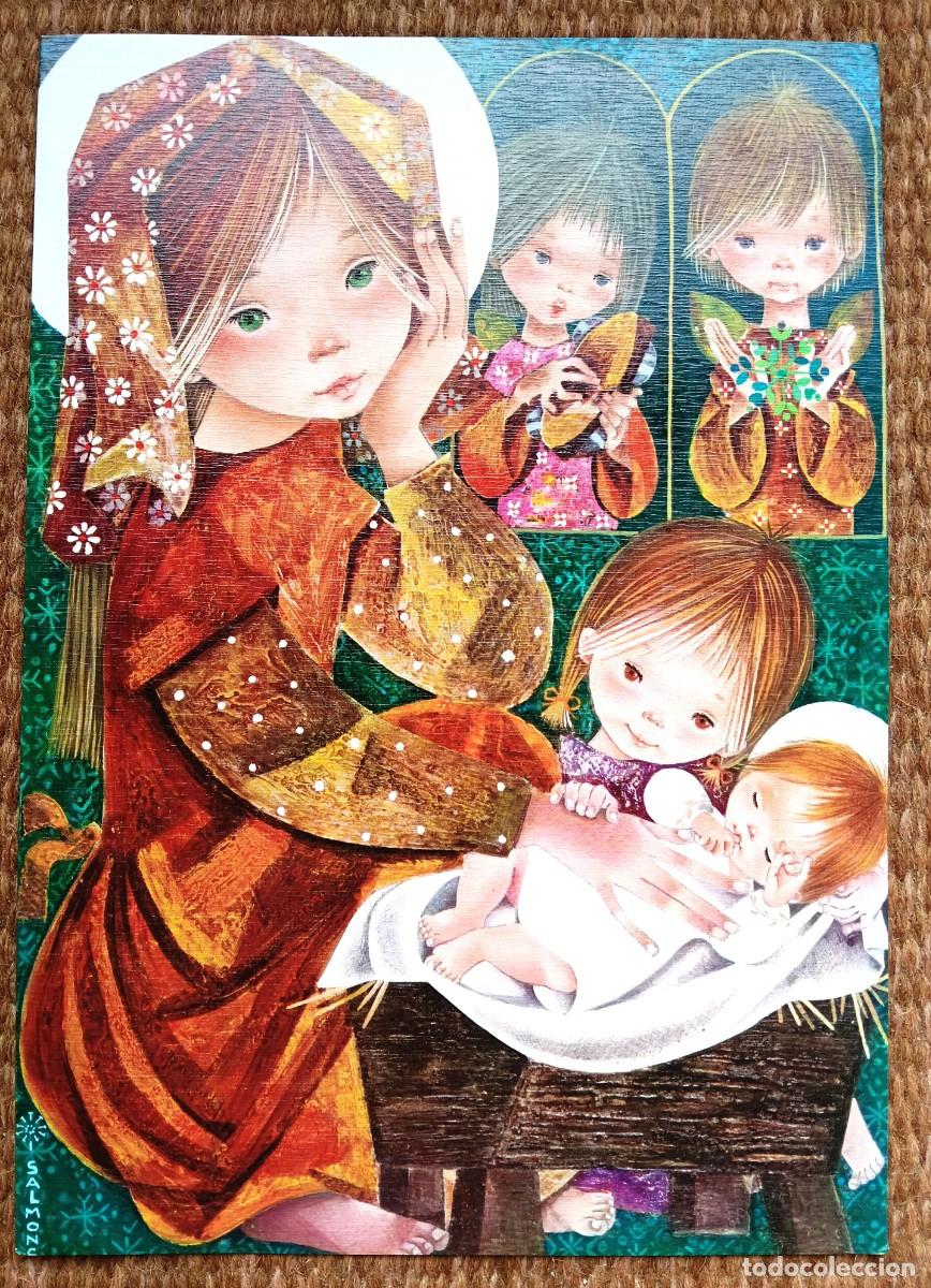 Postales: SALMONS - TARJETA DE NAVIDAD SIN ESCRIBIR