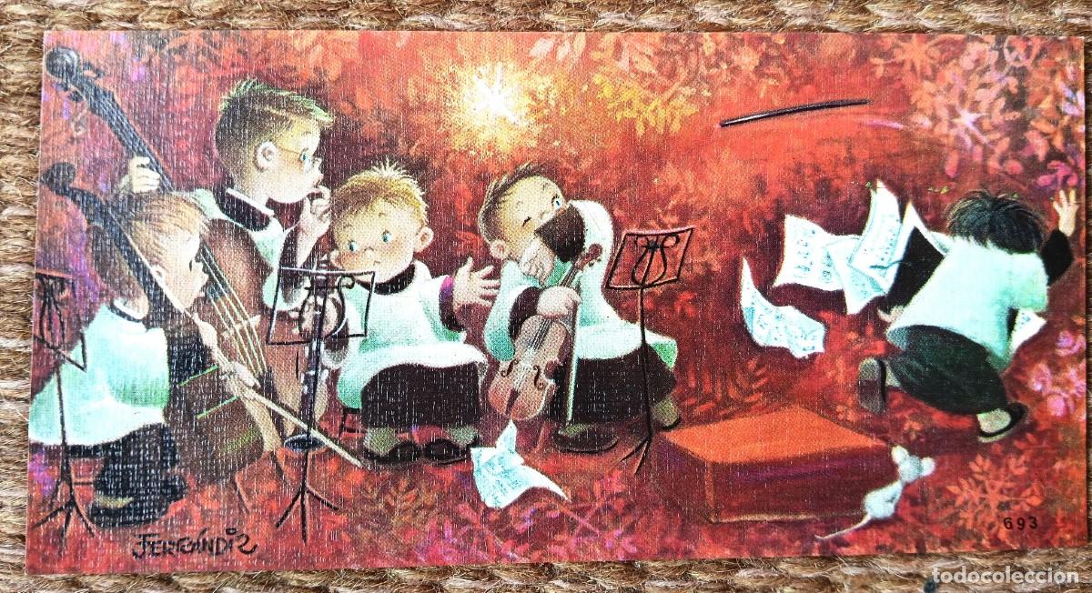 Postales: FERRANDIZ - ILUSTRACION PARA TARJETA DE NAVIDAD