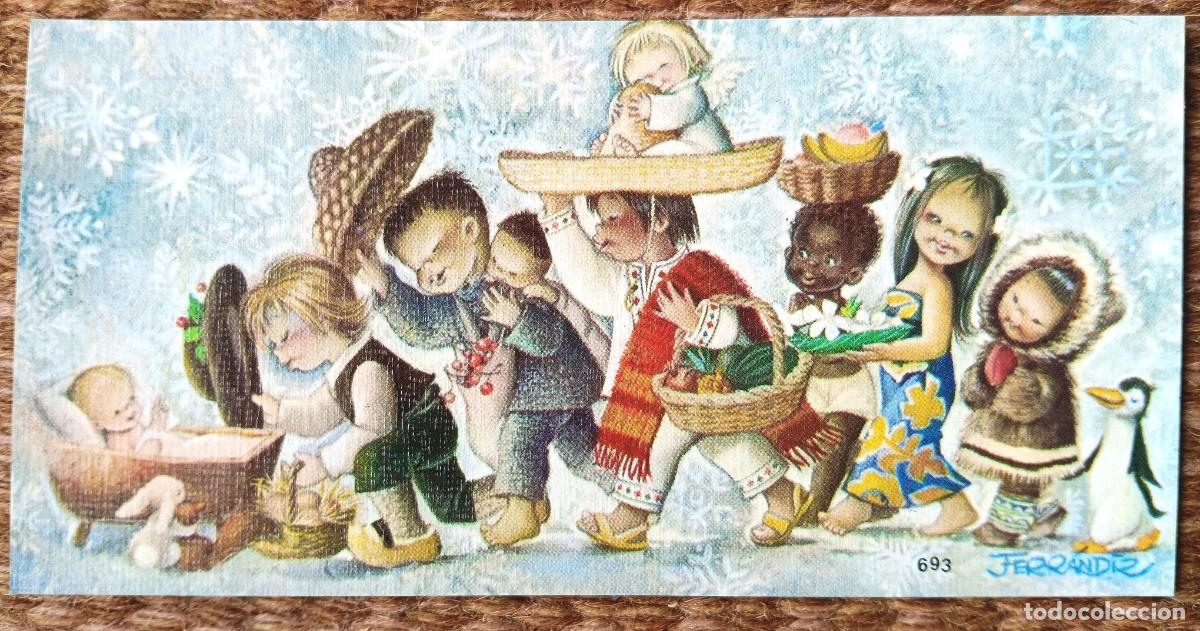 Postales: FERRANDIZ - ILUSTRACION PARA TARJETA DE NAVIDAD