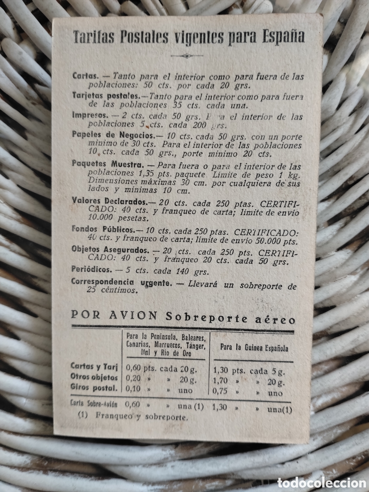 Postales: Tarjeta de Aguinaldo a&ntilde;os 50 - Foto 2