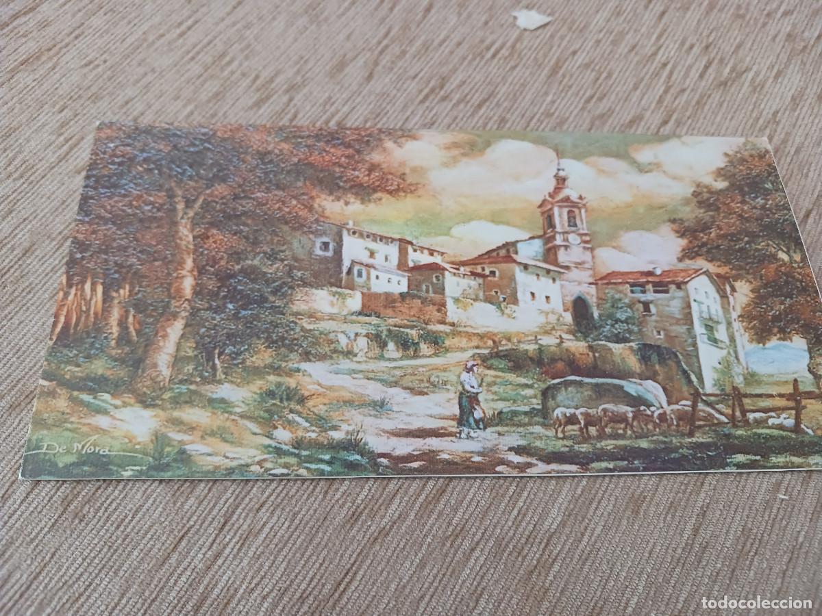 Postales: felicitacion navide&ntilde;a de muebles valles 1975, il. de mora