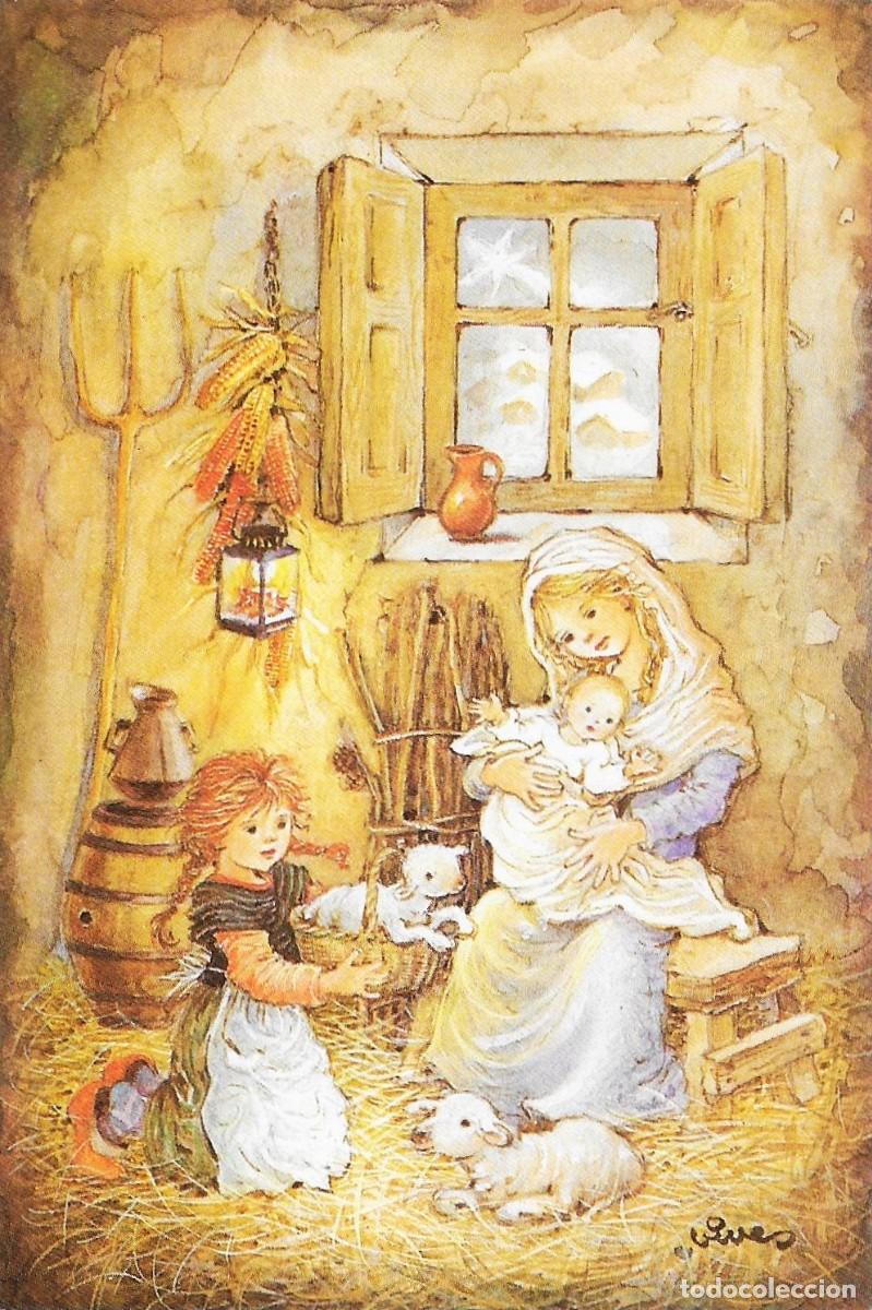 Postales: 7383P - VIVES -BEL&Eacute;N - OFRENDAS AL NI&Ntilde;O -EDICIONES EDICROMO 6379.2 - DIPTICA 12X8,5 CM