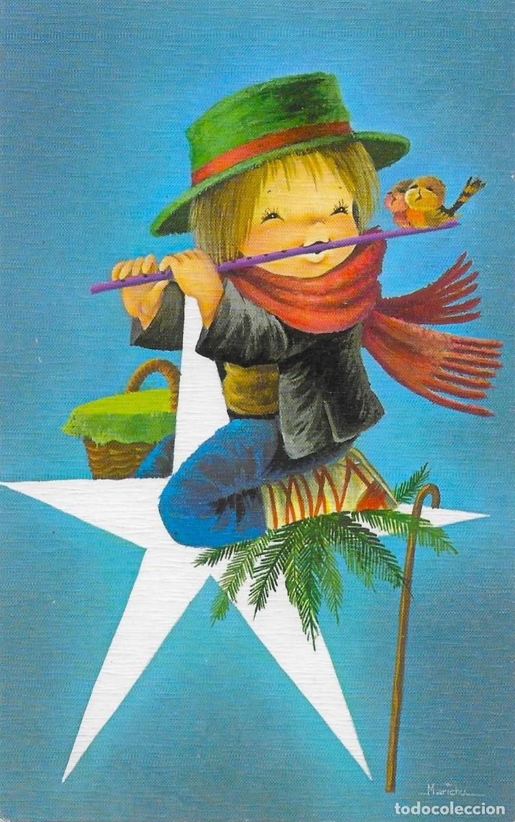 Postales: 7397P - MARUCHI - UN SOSTENIDO EN LA ESTRELLA DE BEL&Eacute;N -EDICIONES CyZ 565.126.C - 13,5X8,5 CM