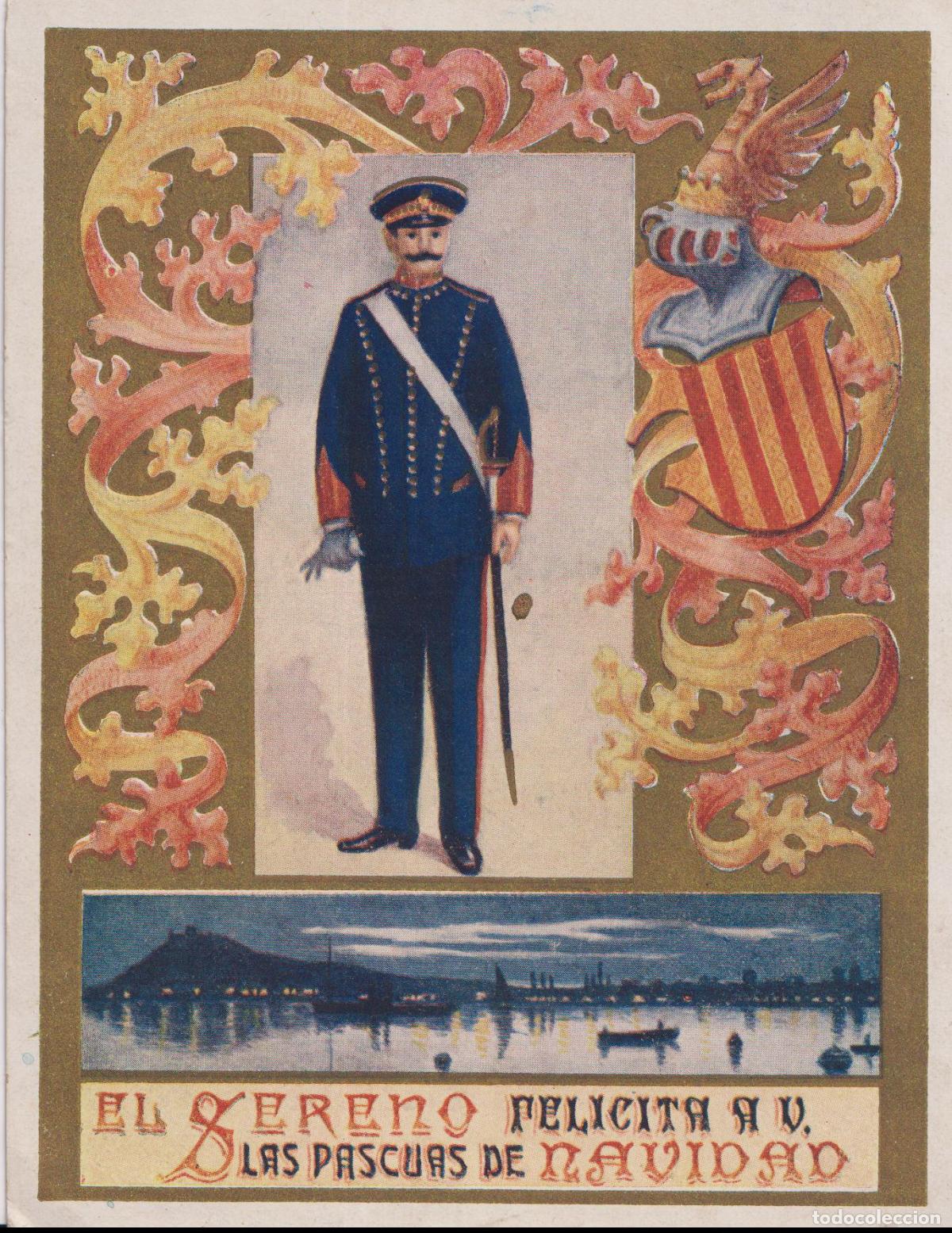 Postales: EL SERENO FELICITA A V. LAS PASCUAS DE NAVIDAD