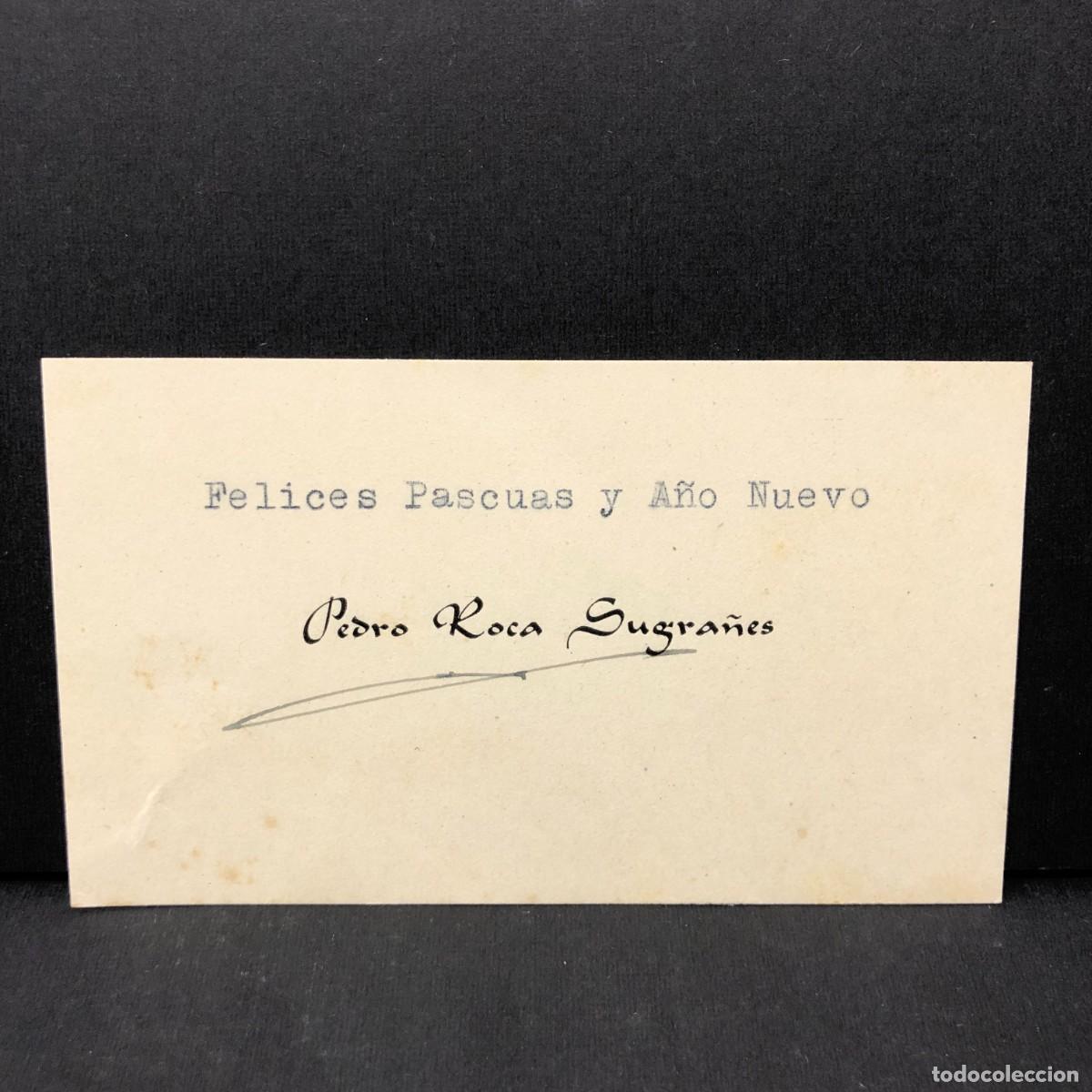 Postales: FELICITACI&Oacute;N NAVIDE&Ntilde;A - PEDRO ROCA SUGRA&Ntilde;ES - ARTISTA - L&Eacute;RIDA - A&Ntilde;OS 50 / 359