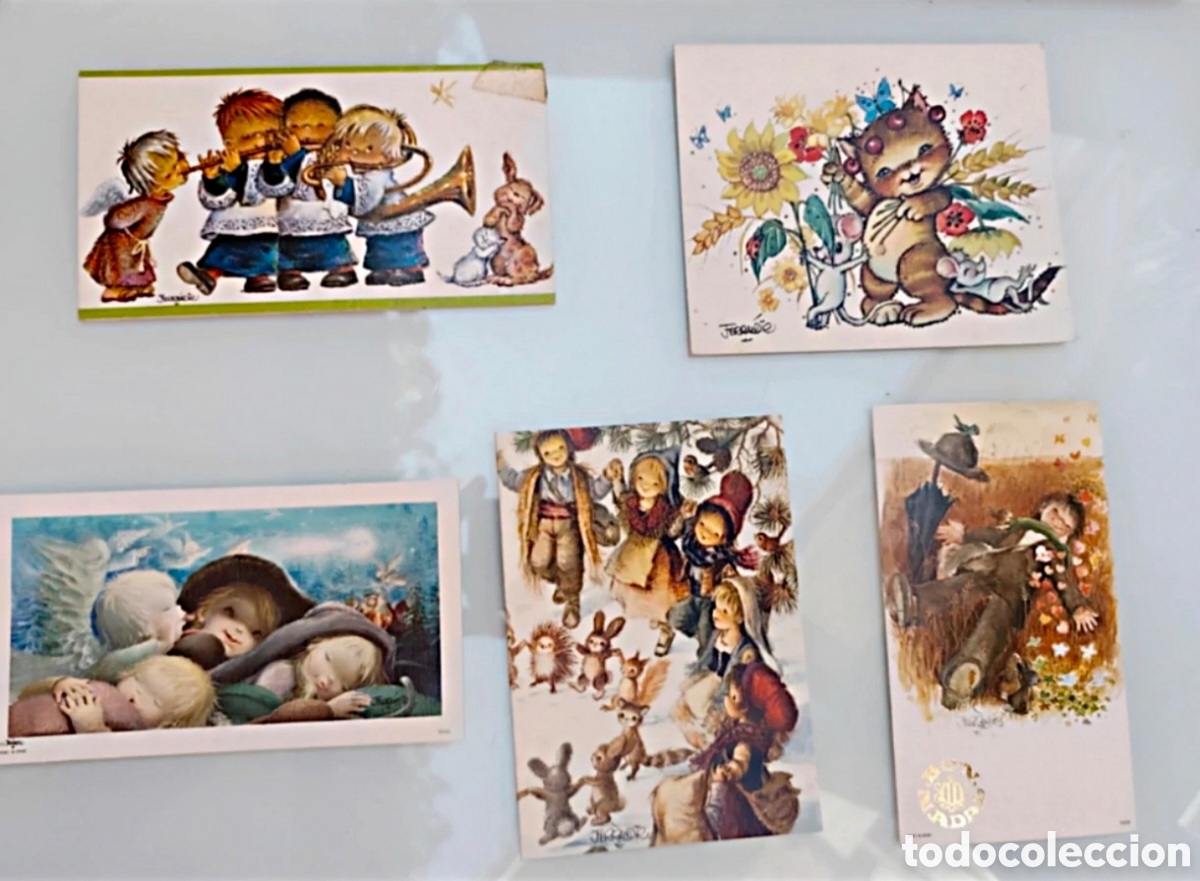 Postales: Lote postales Ferrandiz vintage.