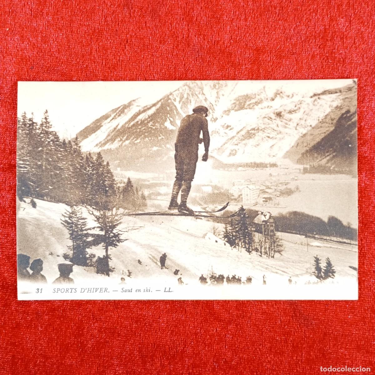 Postales: POSTAL - SPORTS D'HIVER - SAUT EN SKI - 31 - RAR&Iacute;SIMA / 800