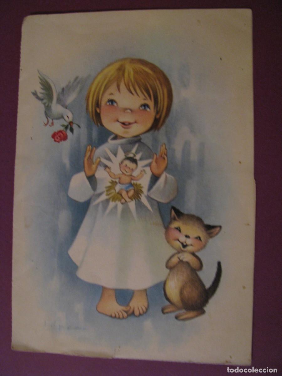 Postales: POSTAL TROQUELADA DE IL. LOPEZ. C. Y Z. 3337/16-B. 15,5X10,5 CM. ESCRITA