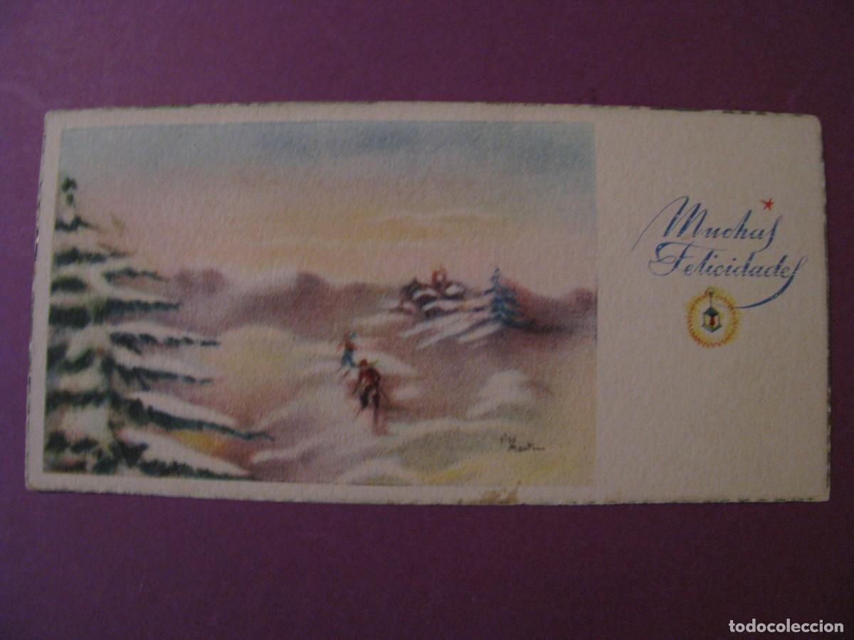 Postales: PEQUE&Ntilde;A TARJETA POSTAL DE NAVIDAD. IL? 12,5X6 CM. SIN DATOS