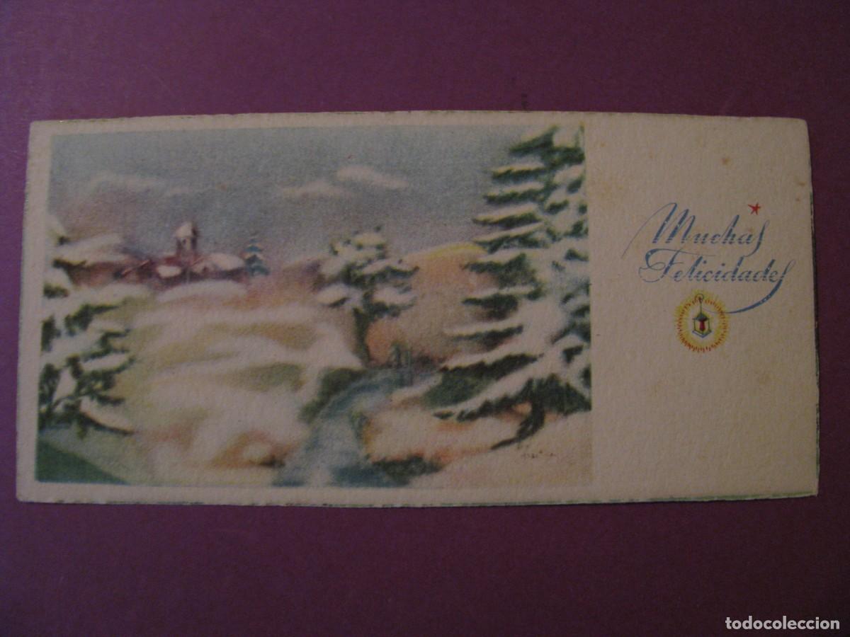 Postales: PEQUE&Ntilde;A TARJETA POSTAL DE NAVIDAD. IL? 12,5X6 CM. SIN DATOS