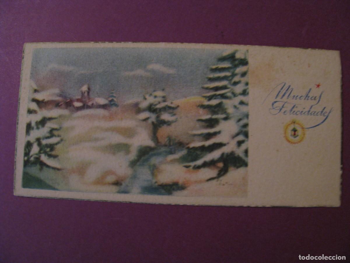 Postales: PEQUE&Ntilde;A TARJETA POSTAL DE NAVIDAD. IL? 12,5X6 CM. SIN DATOS