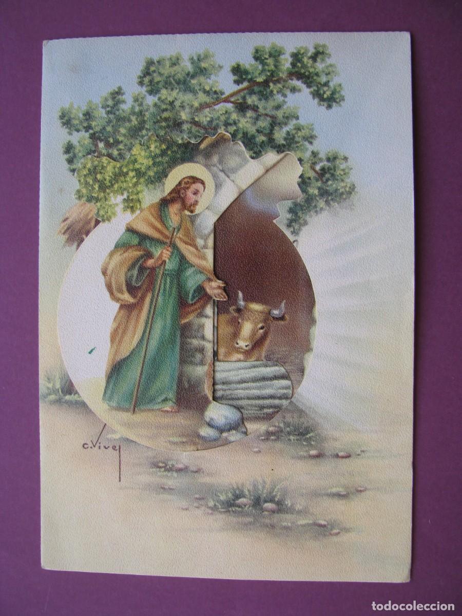 Postales: POSTAL TROQUELADA DE IL. C. VIVES. C. Y Z. 3510/181-B. 15,5X10,5 CM. SIN ESCRIBIR