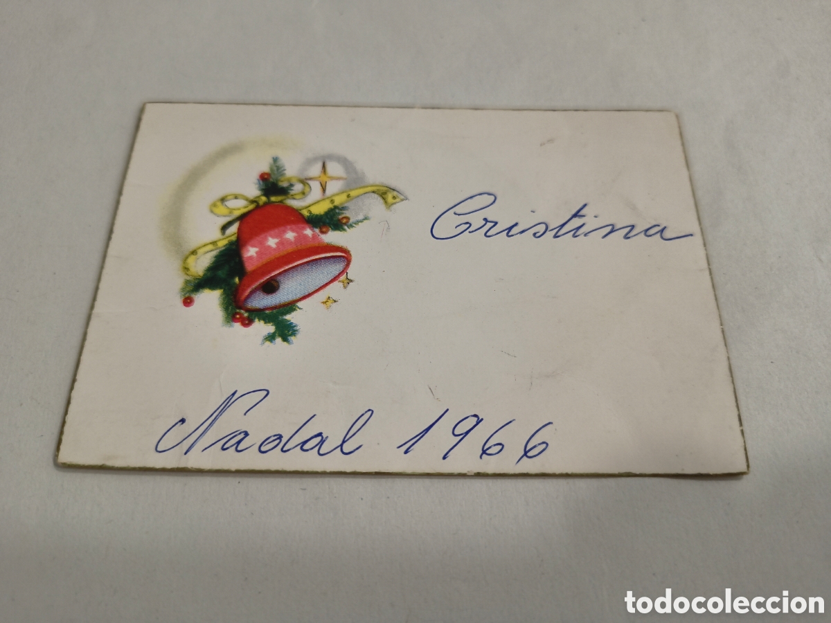 Postales: FELICITACION NAVIDE&Ntilde;A A&Ntilde;O 1966