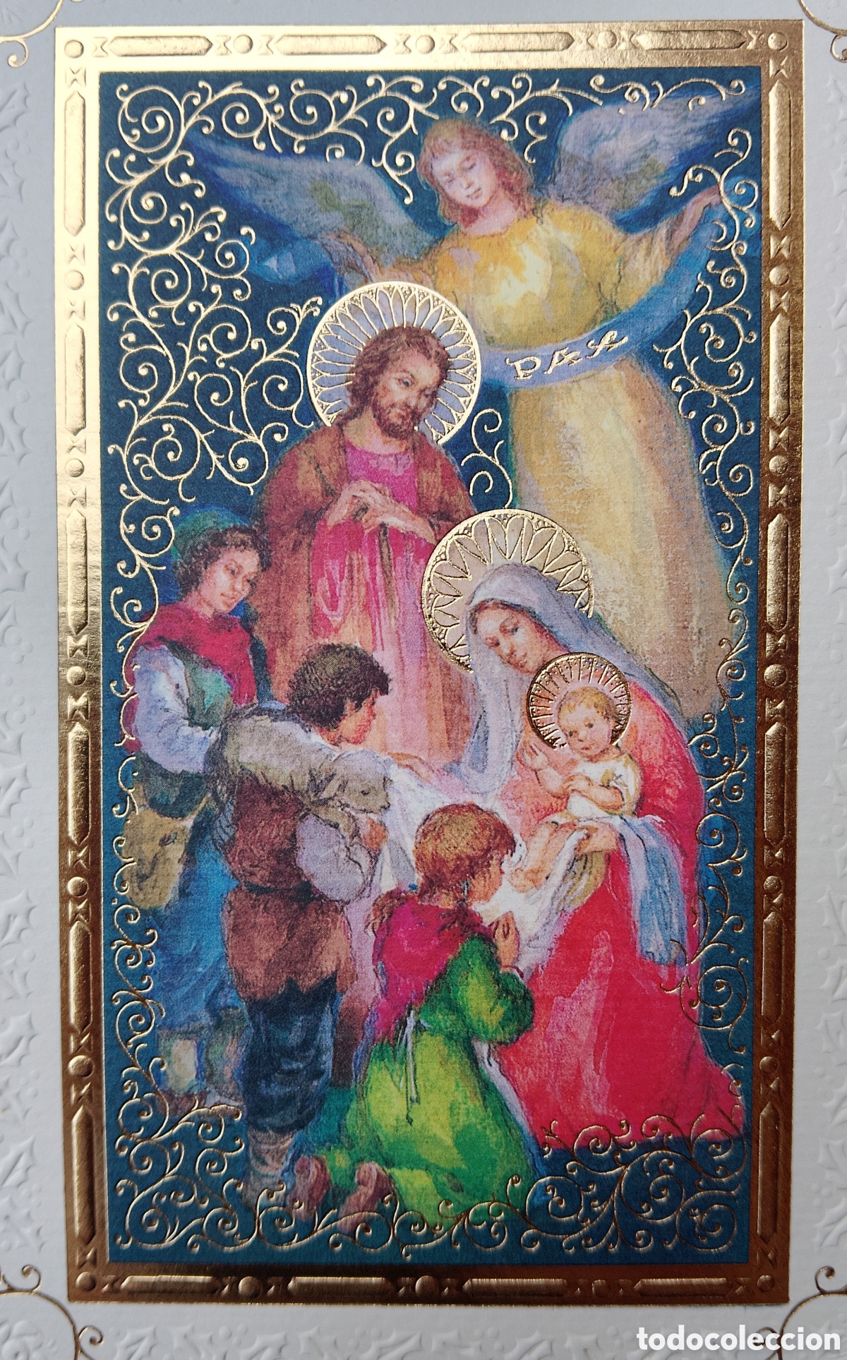Postales: FELICITACI&Oacute;N NAVIDAD RELIEVE - EDICIONES BUSQUETS - NACIMIENTO BEL&Eacute;N