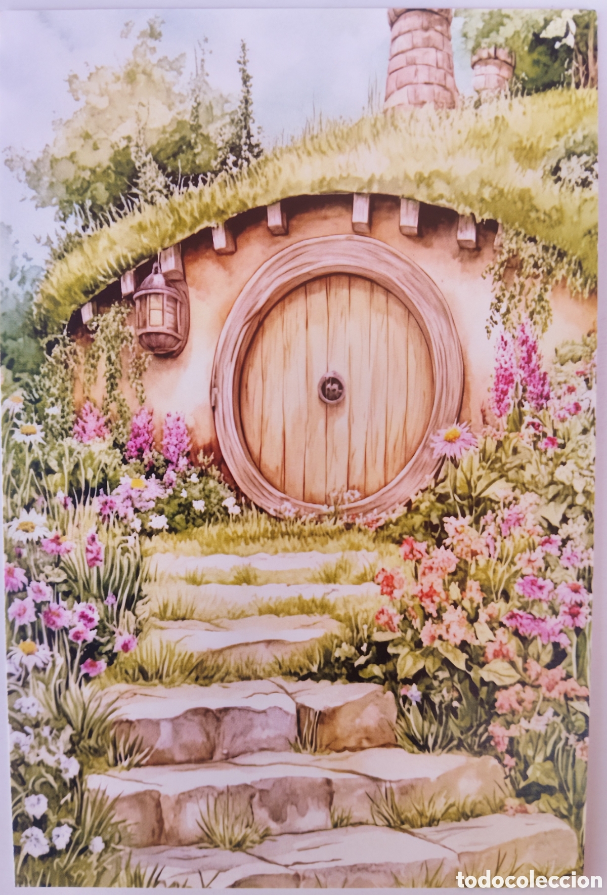Postales: POSTAL - CASA CASITA CABA&Ntilde;A HOBBIT LA COMARCA - ESTILO ANTIGUO