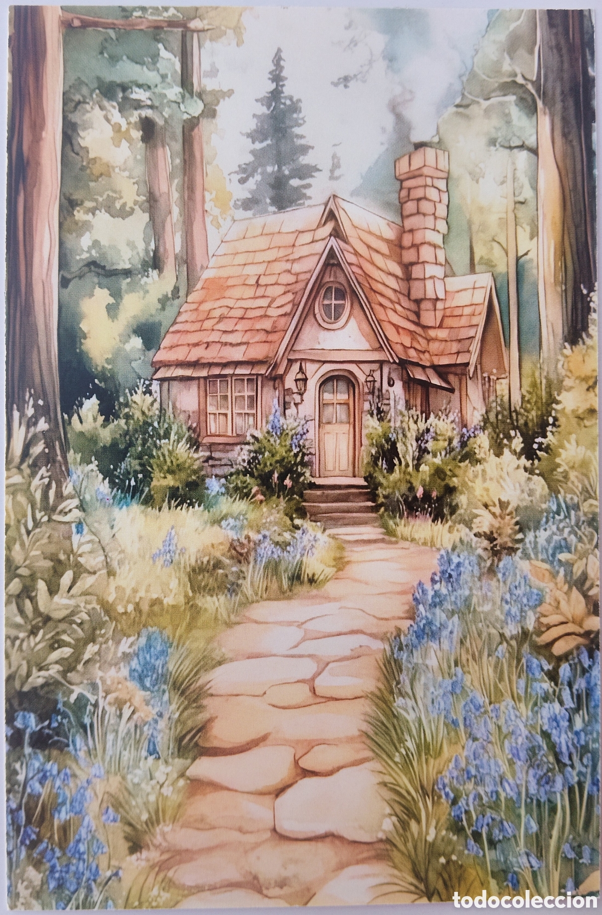 Postales: POSTAL - CASITA CASA BOSQUE - ESTILO ANTIGUO