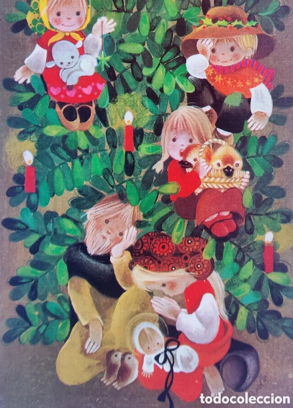 Postales: FELICITACI&Oacute;N NAVIDAD - SALMONS - NACIMIENTO BEL&Eacute;N &Aacute;RBOL