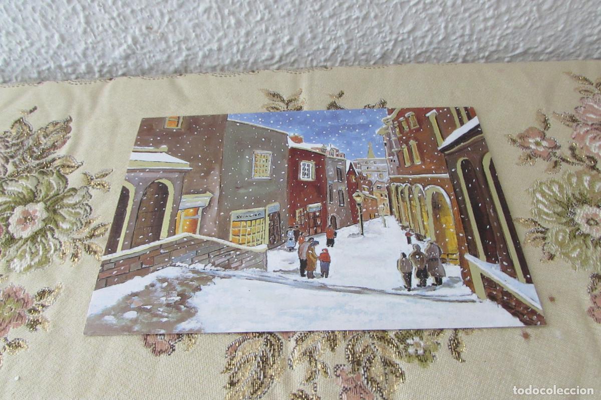 Postales: Tarjeta postal Asociaci&oacute;n de pintores con la boca y el pie n E410 Noche de Paz