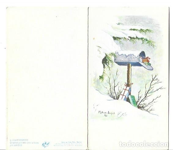 Postales: &rdquo; INVIERNO &rdquo; - ORIGINAL PINTADO CON LA BOCA.- (OFERTA 3X2), LLEVA 3 Y PAGA 2